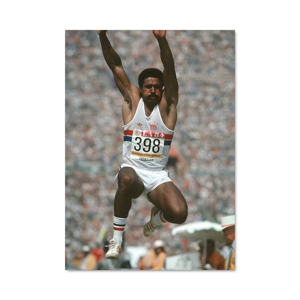 Poster Daley thompson – affiche Athlétisme